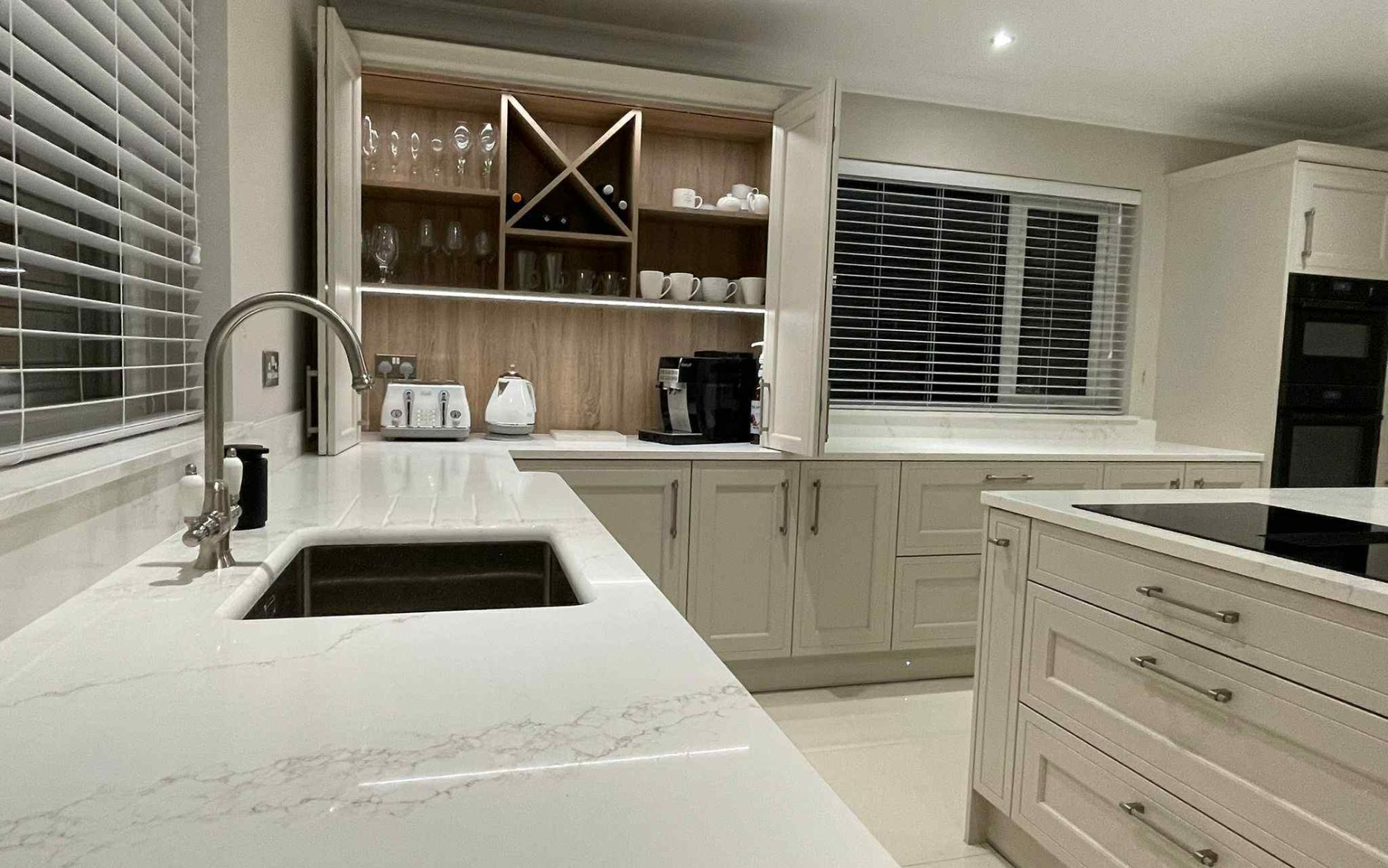 Winslow Kitchen in Shell by Hanna Bros