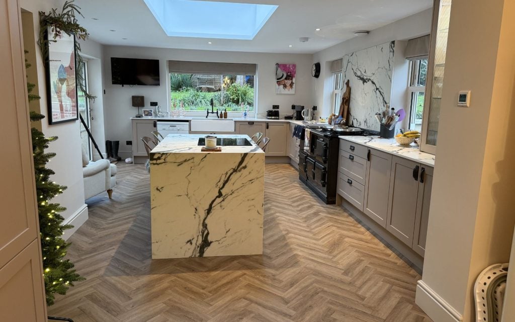Aldana Kitchen Colour Matched by The Kitchen Den