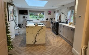 Aldana Kitchen Colour Matched by The Kitchen Den