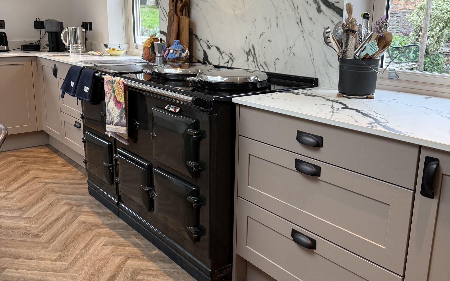 Aldana Kitchen Colour Matched by The Kitchen Den