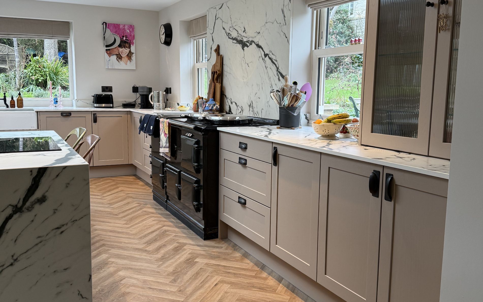 Aldana Kitchen Colour Matched by The Kitchen Den