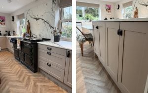 Aldana Kitchen Colour Matched by The Kitchen Den