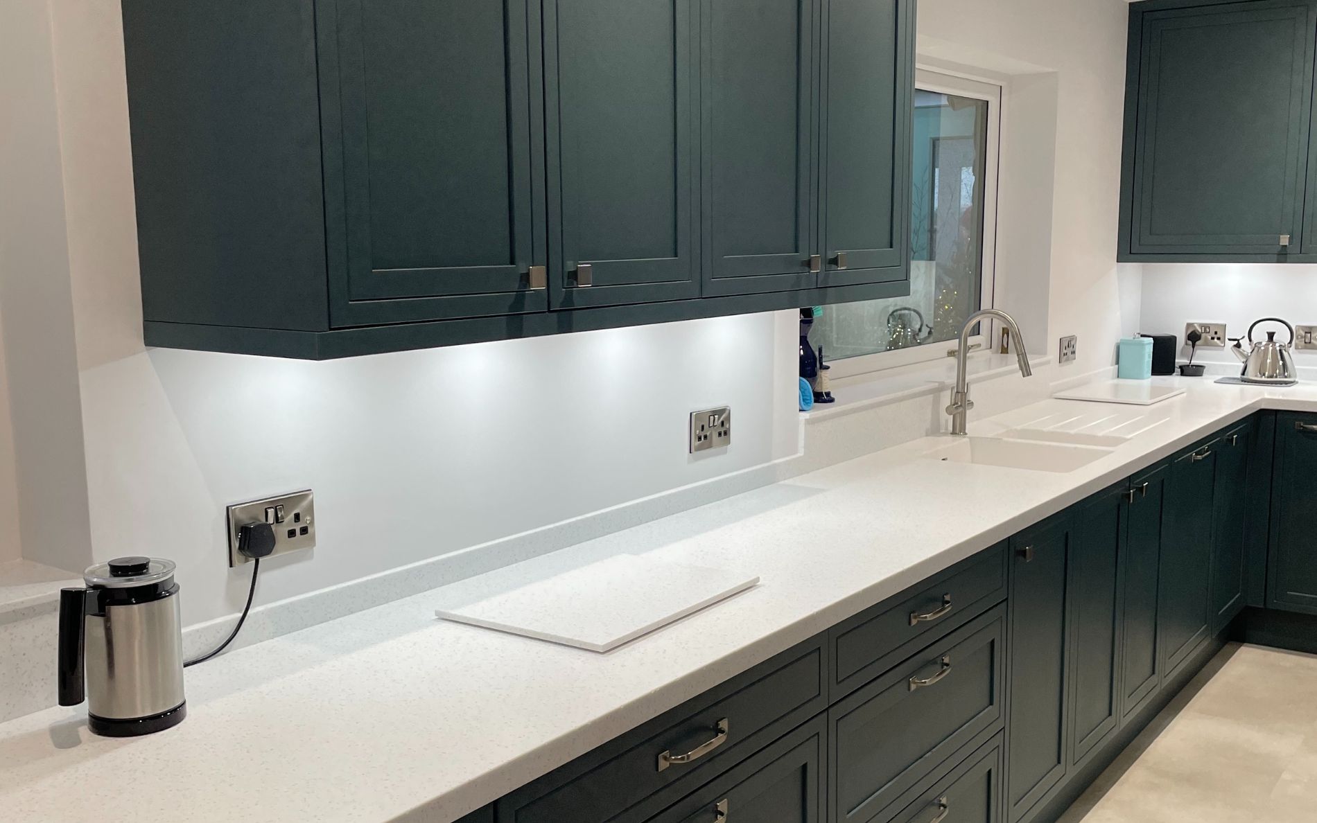 Arrington Kitchen in Viridian by Walrow Kitchens