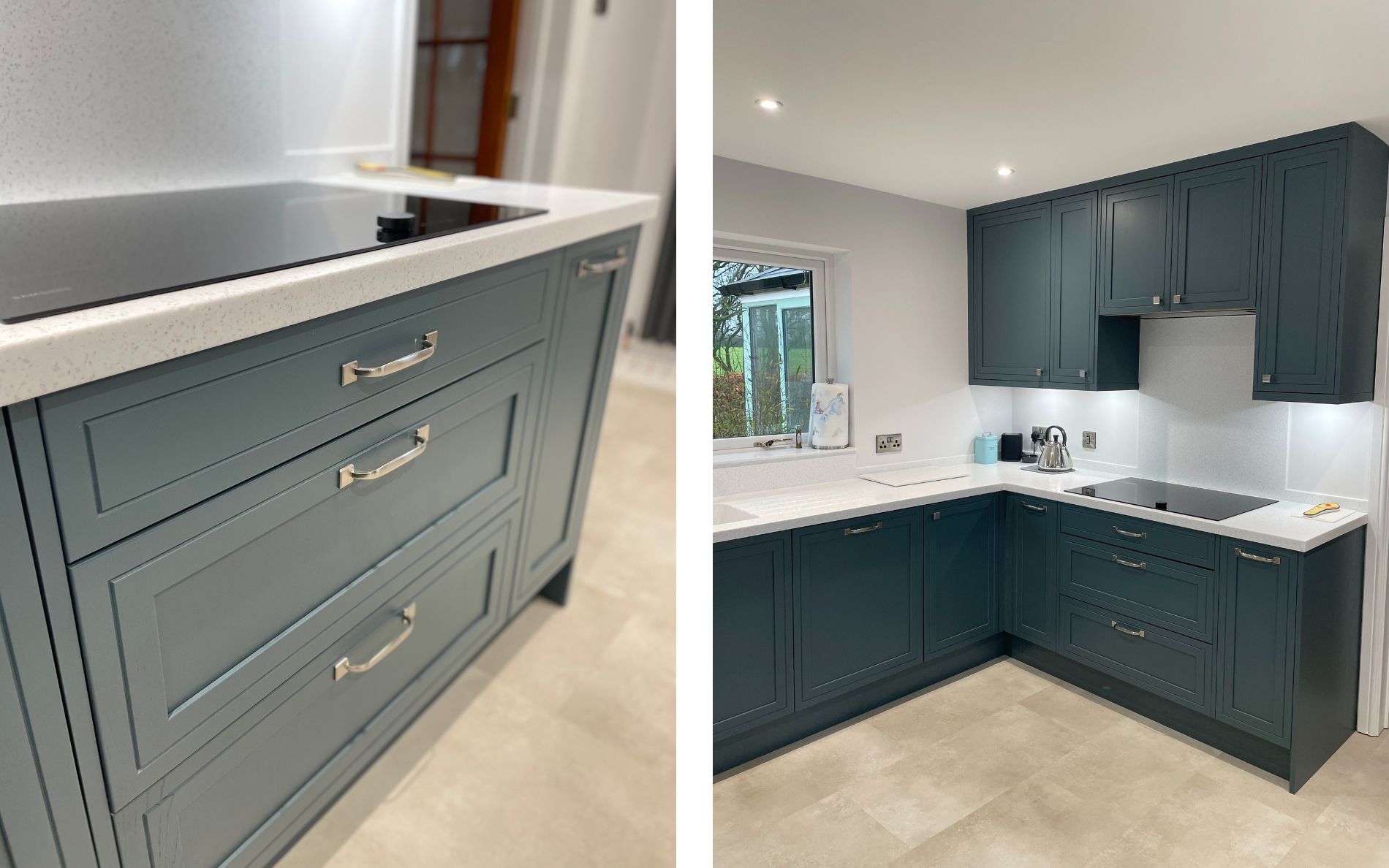 Arrington Kitchen in Viridian by Walrow Kitchens