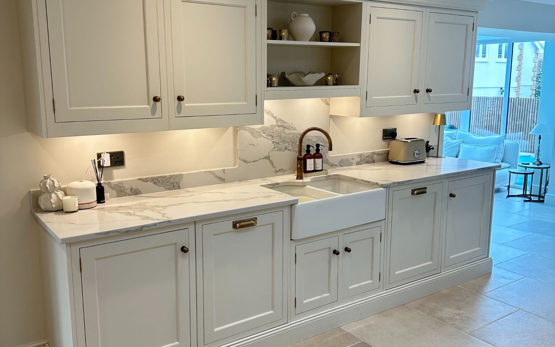 Belgravia Kitchen Colour Matched in Walrow Kitchens