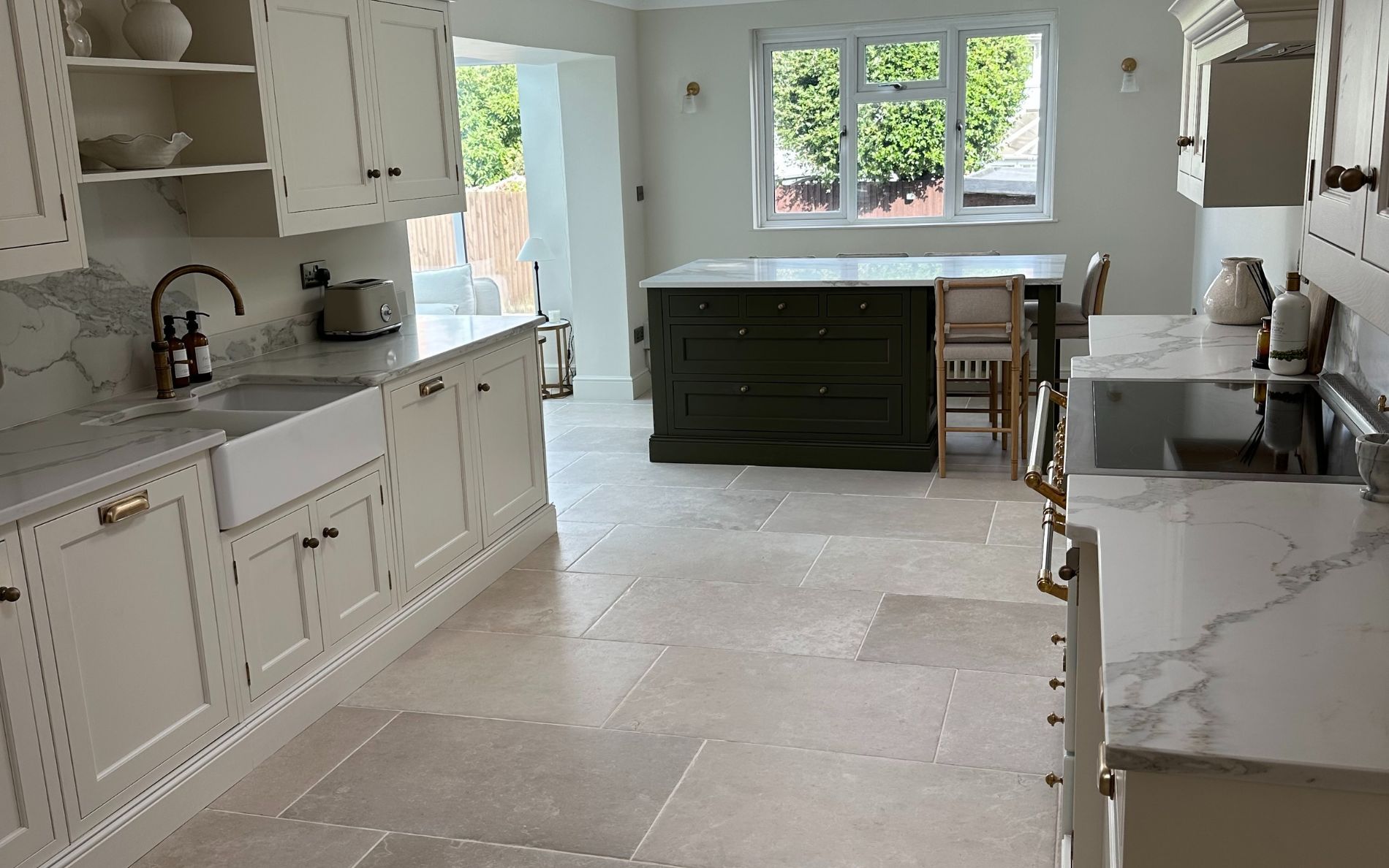 Belgravia Kitchen Colour Matched in Walrow Kitchens