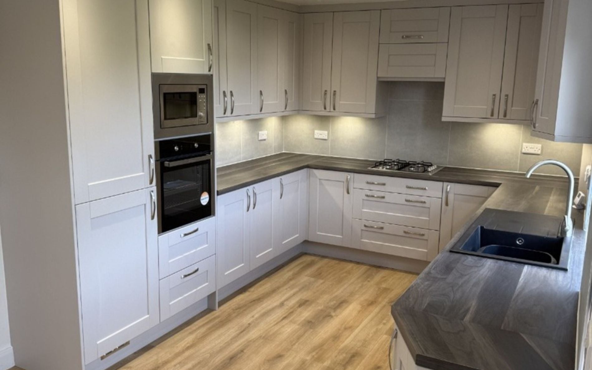 Kensington Kitchen in Cashmere by Trade Supplies