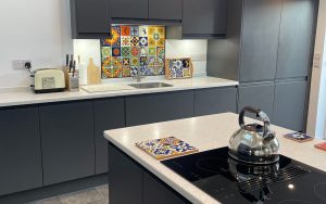 Strada Matte Kitchen in Graphite by Walrow Kitchens