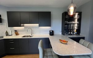 Zola Soft-Matte Kitchen in Graphite by The Kitchen Broker