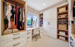 Aldana Fitted Wardrobe in Porcelain by Rever Kitchens