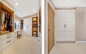 Aldana Fitted Wardrobe in Porcelain by Rever Kitchens