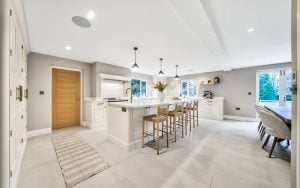 Belgravia Kitchen in Porcelain by Rever Kitchens