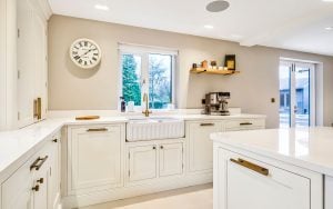 Belgravia Kitchen in Porcelain by Rever Kitchens