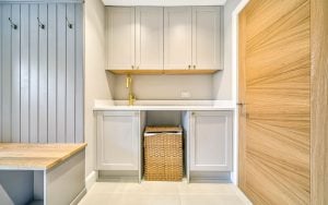 Dawson Utility Room & Bootroom in Cashmere by Rever Kitchens
