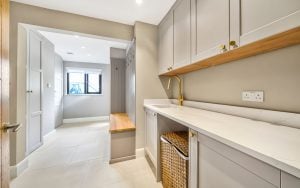 Dawson Utility Room & Bootroom in Cashmere by Rever Kitchens