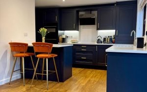 Kensington Kitchen in Indigo by The Kitchen Broker