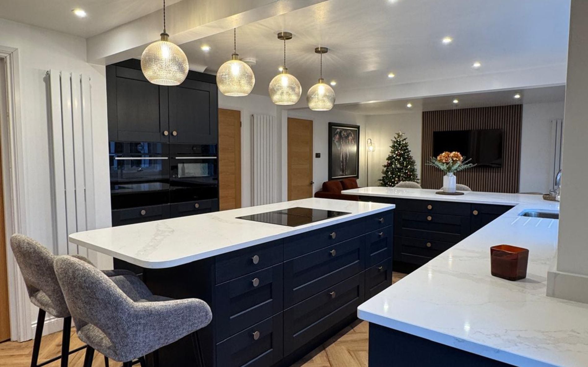 Kensington Kitchen in Indigo by The Kitchen Broker