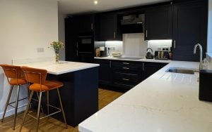 Kensington Kitchen in Indigo by The Kitchen Broker