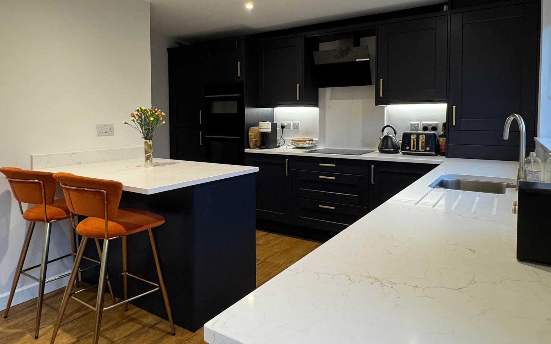 Kensington Kitchen in Indigo by The Kitchen Broker