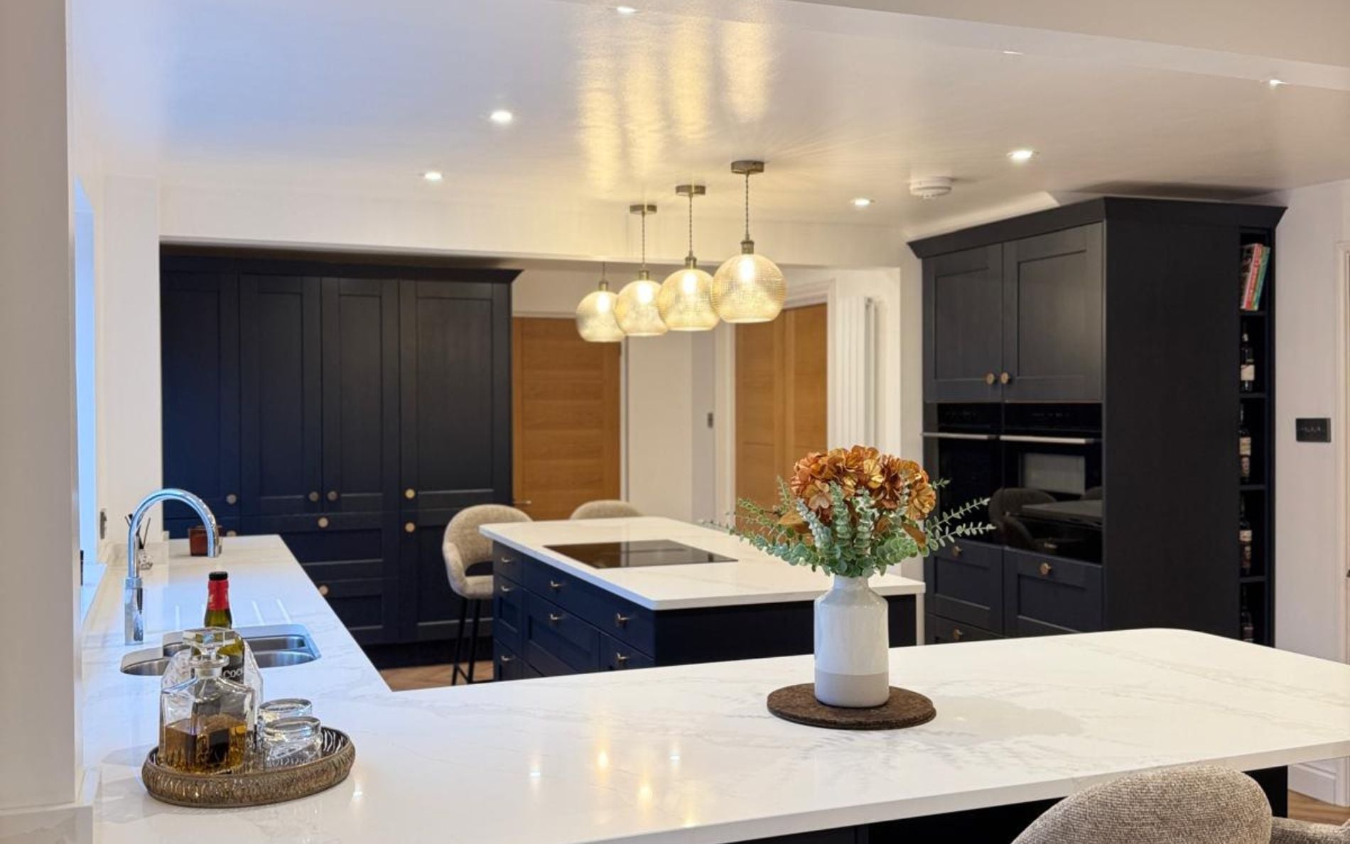 Kensington Kitchen in Indigo by The Kitchen Broker
