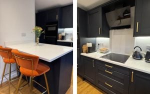 Kensington Kitchen in Indigo by The Kitchen Broker