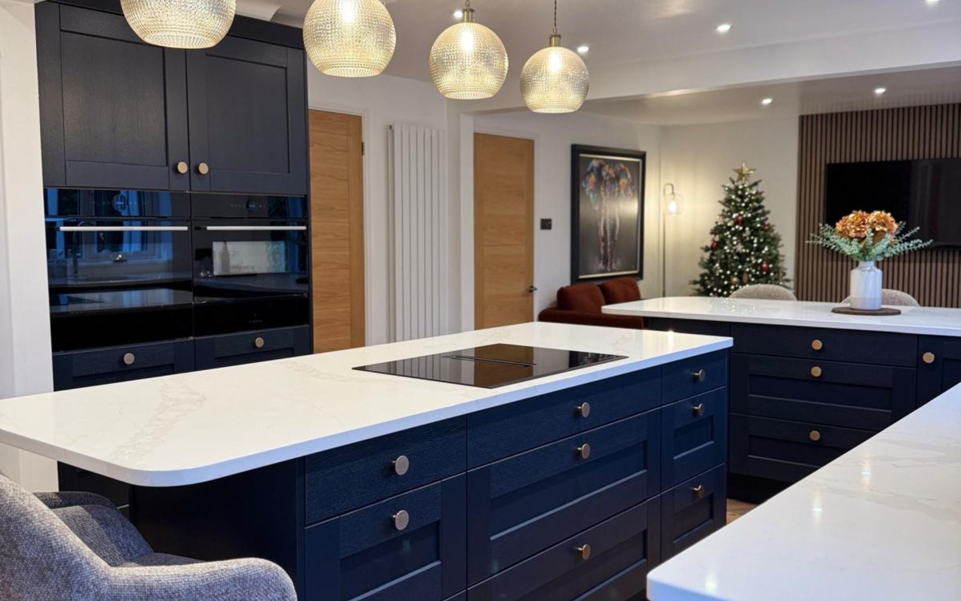 Kensington Kitchen in Indigo by The Kitchen Broker