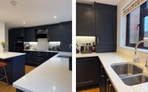 Kensington Kitchen in Indigo by The Kitchen Broker