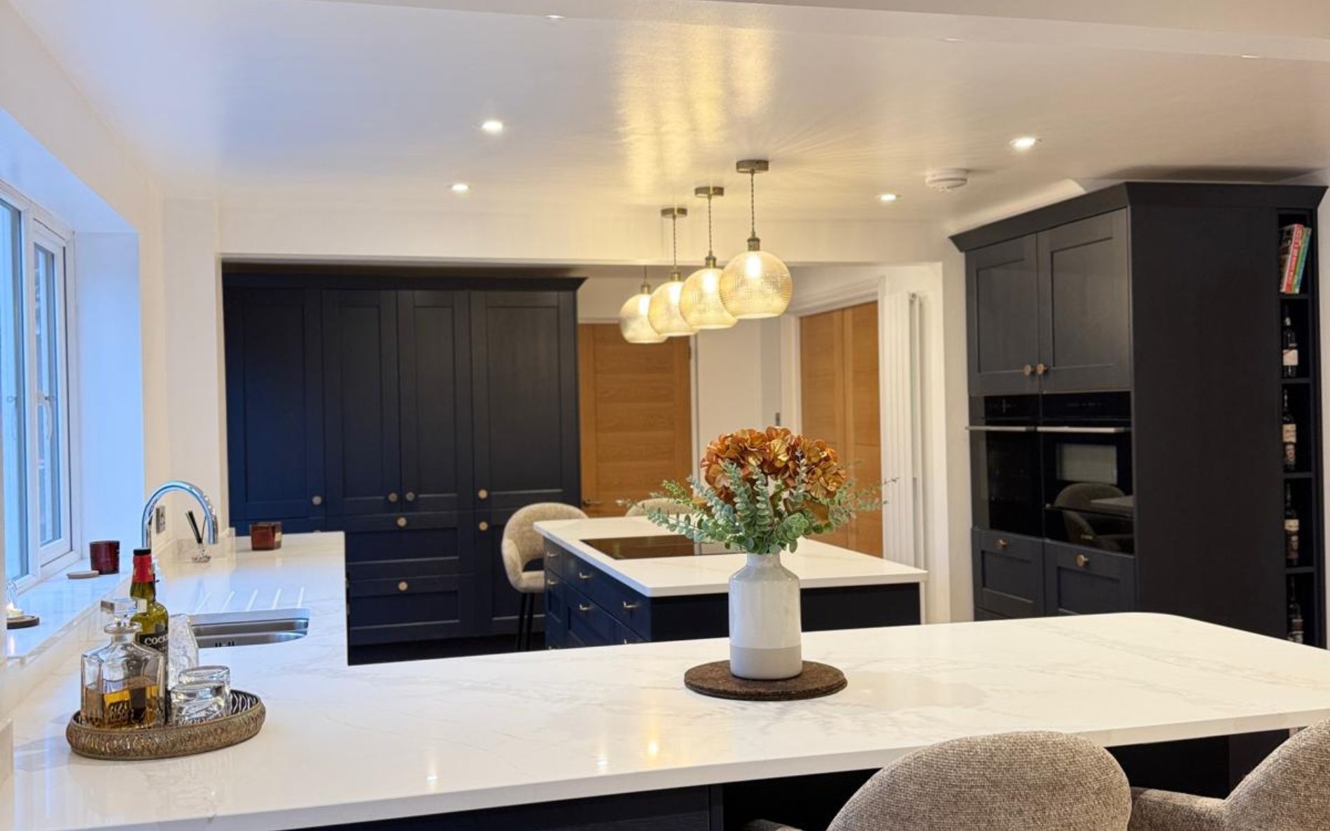 Kensington Kitchen in Indigo by The Kitchen Broker