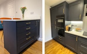 Kensington Kitchen in Indigo by The Kitchen Broker