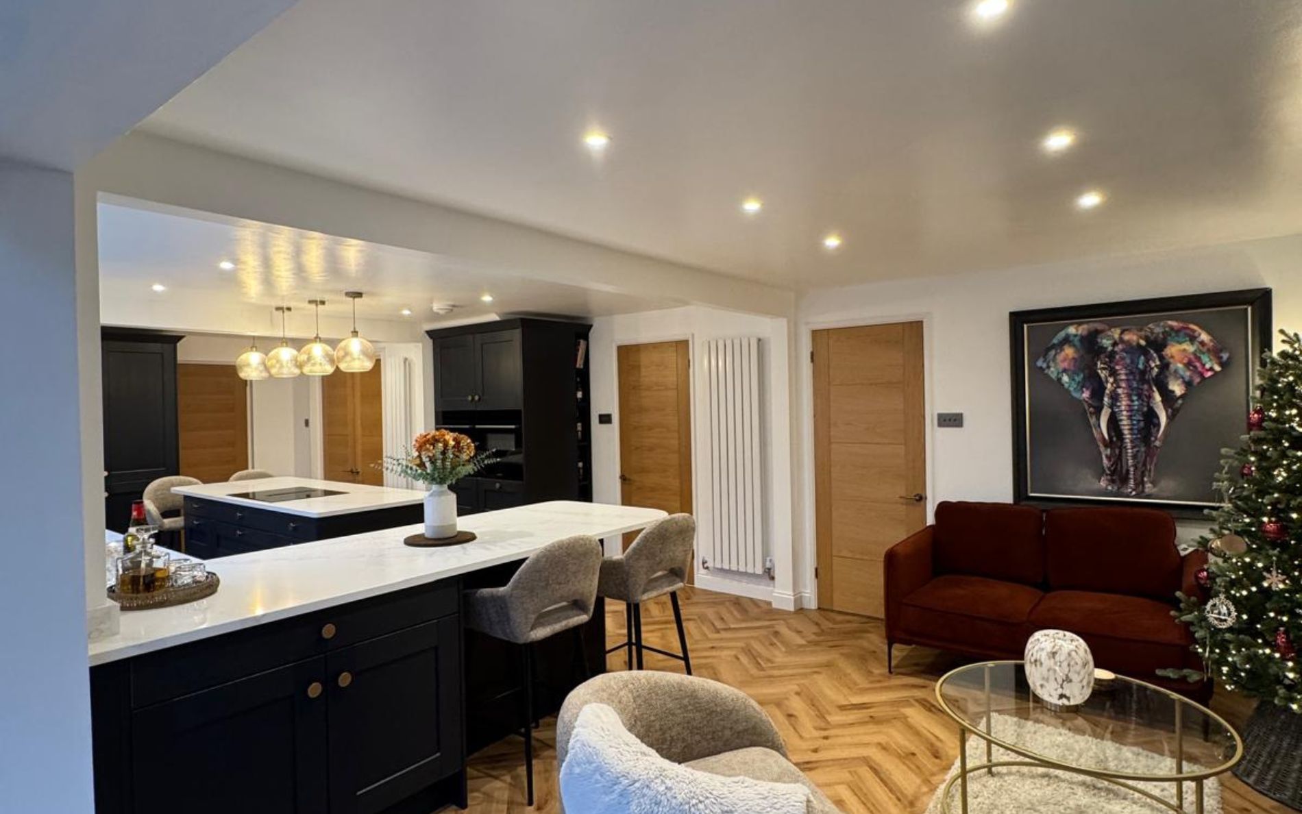 Kensington Kitchen in Indigo by The Kitchen Broker