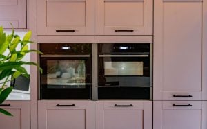 Madison Kitchen in Vintage Pink & Slate Blue by Kitchen Warehouse