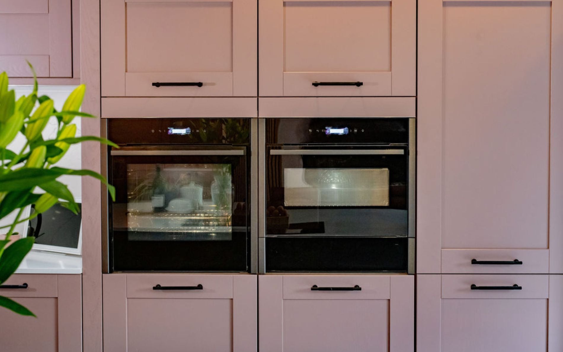 Madison Kitchen in Vintage Pink & Slate Blue by Kitchen Warehouse