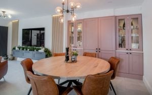 Madison Kitchen in Vintage Pink & Slate Blue by Kitchen Warehouse