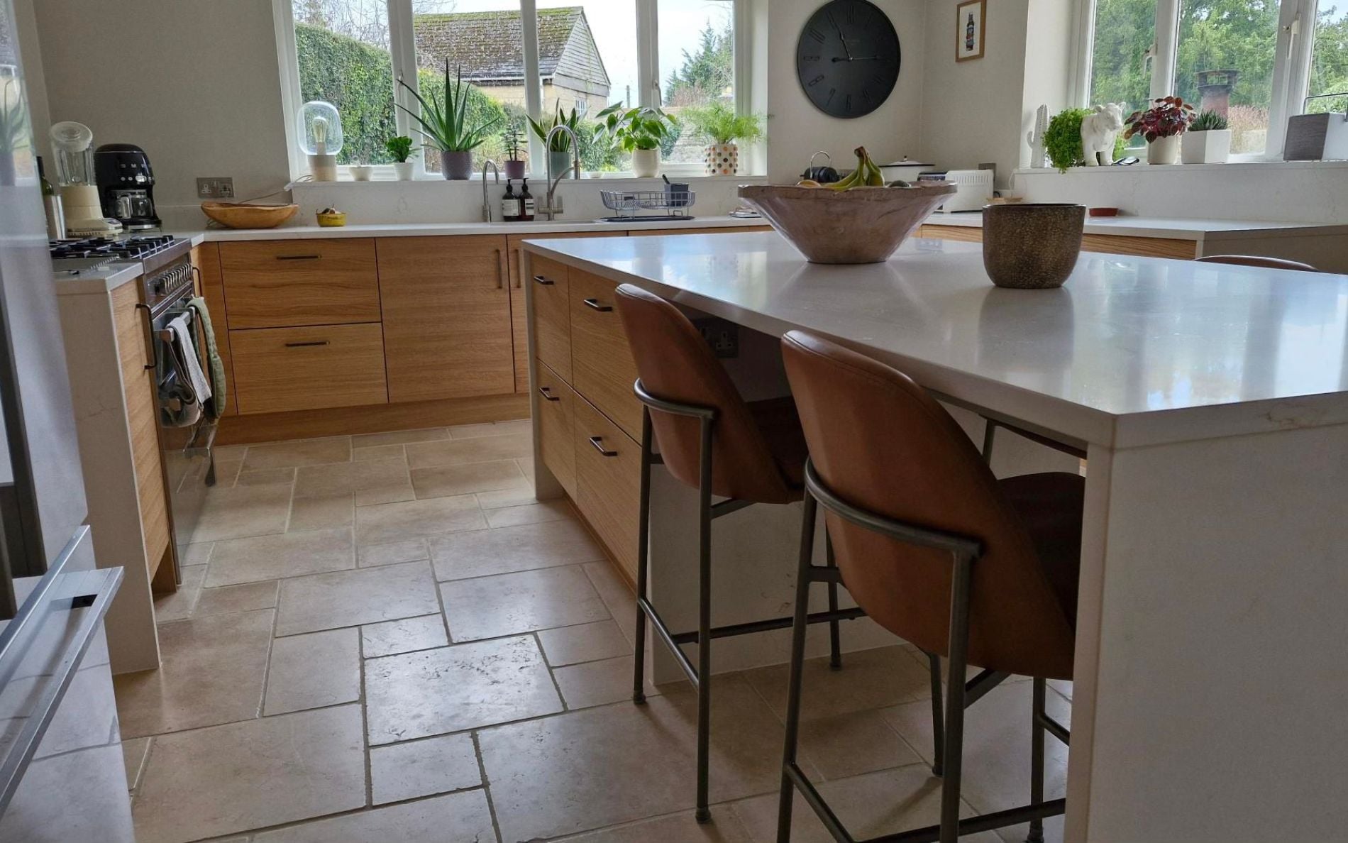 Tavola Kitchen in Light Oak by The Kitchen Broker