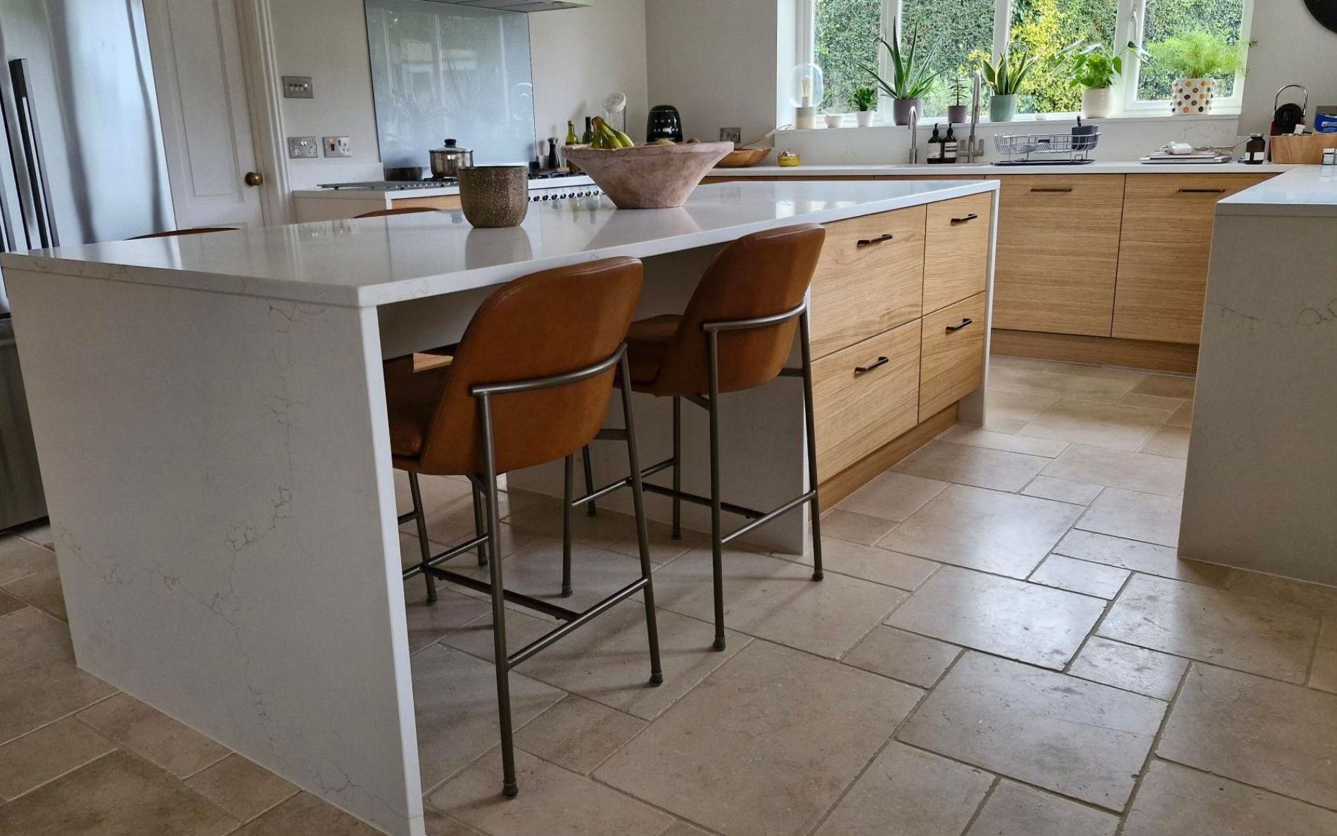 Tavola Kitchen in Light Oak by The Kitchen Broker