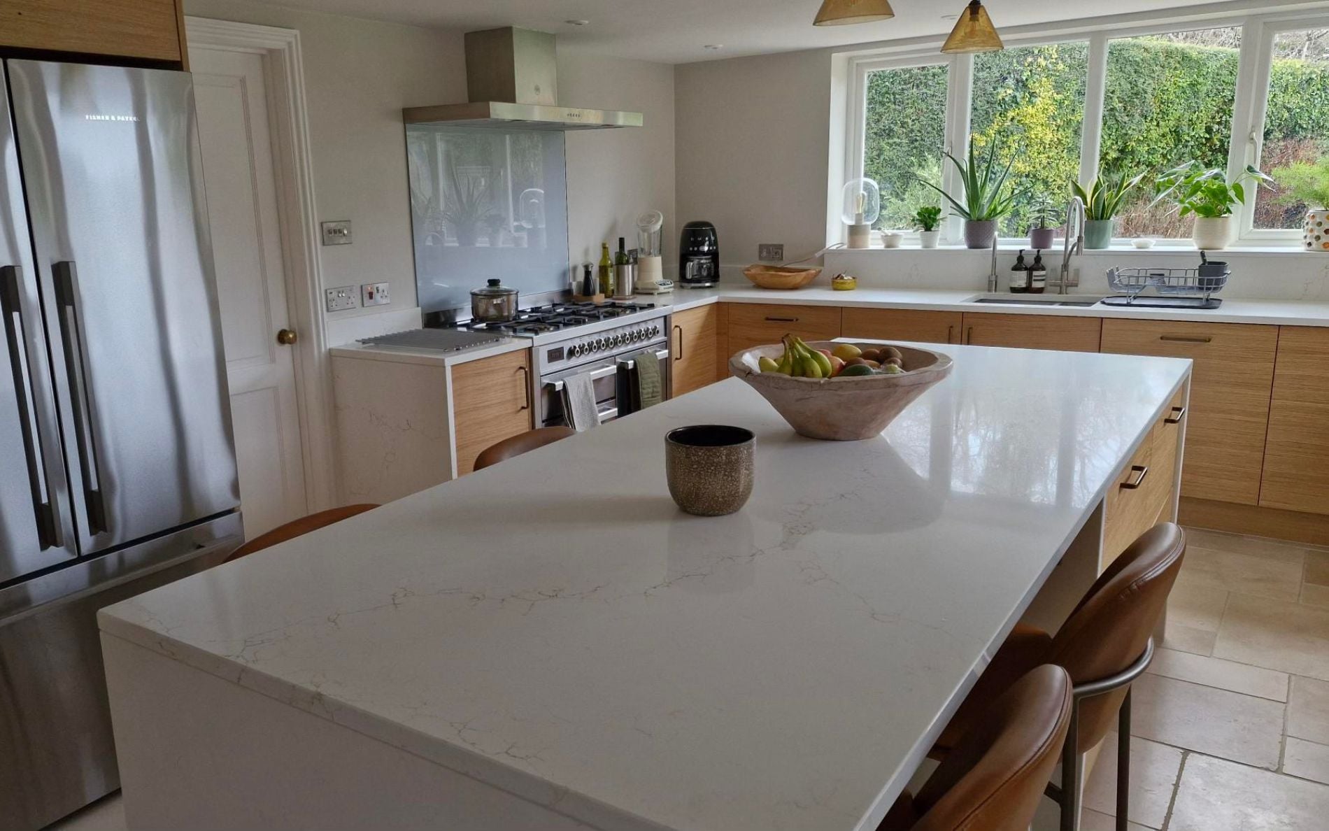 Tavola Kitchen in Light Oak by The Kitchen Broker