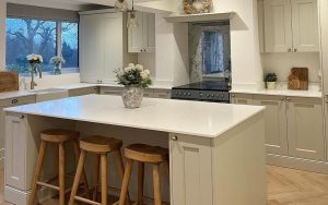 Wakefield Kitchens in Mussel by Vie Home Improvements