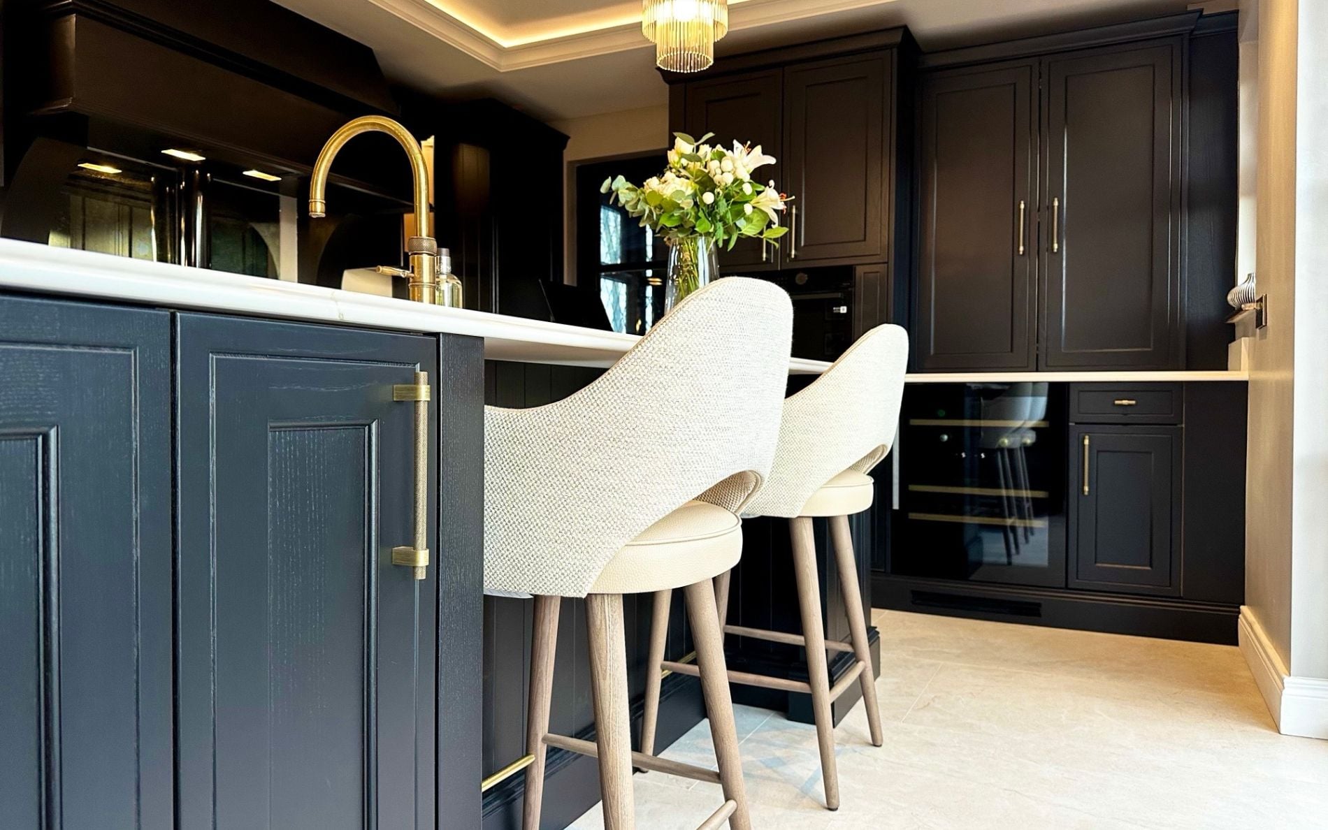 Winslow Kitchen in Cannon Black by Roma Interiors