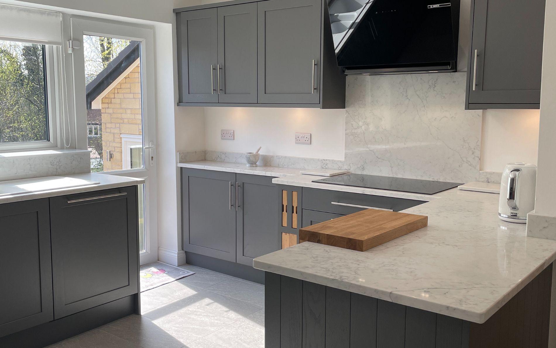 Aldana Kitchen Colour Matched by Kinder Kitchens