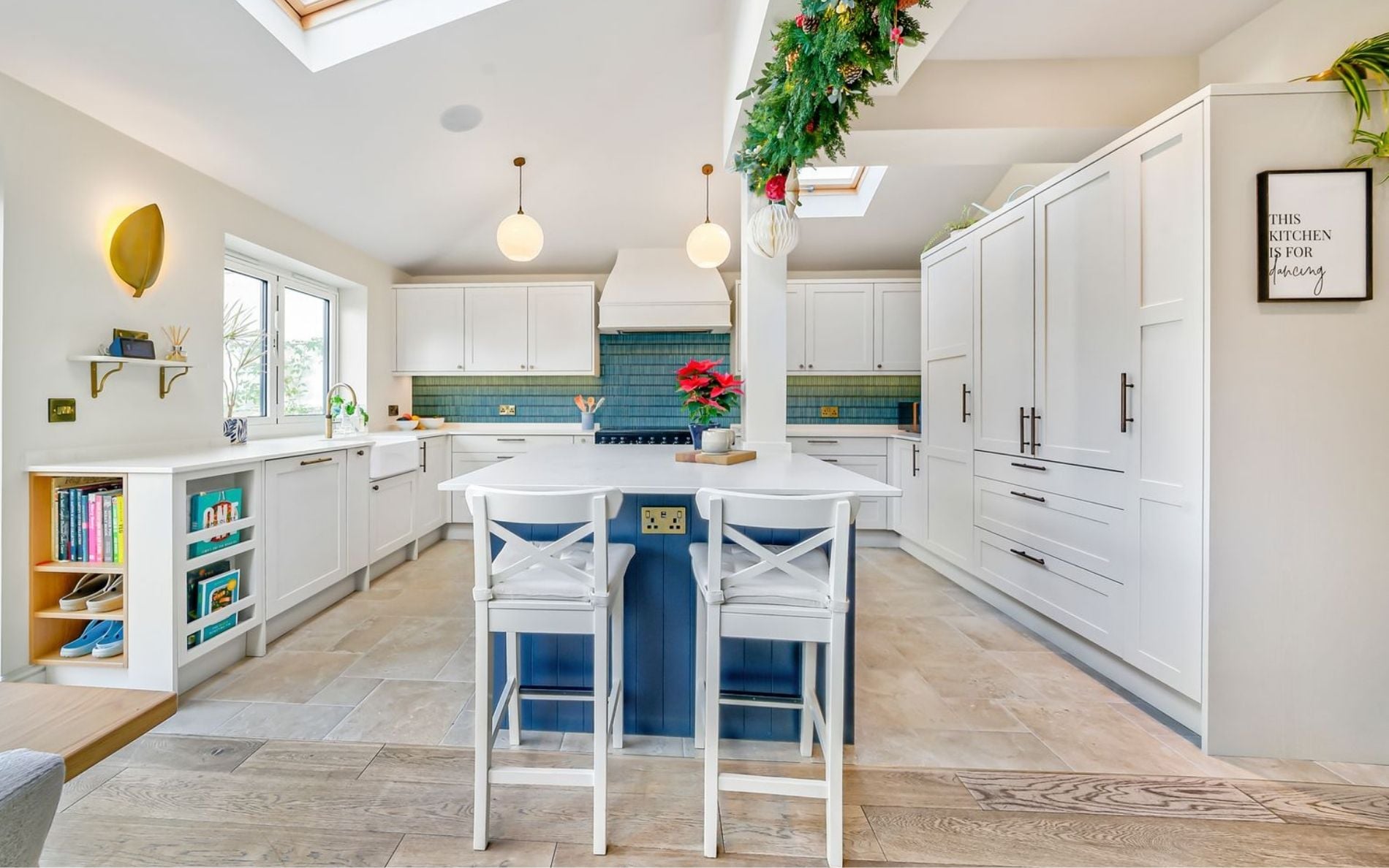 Aldana Kitchen in Shell & Marine by Rever Kitchens