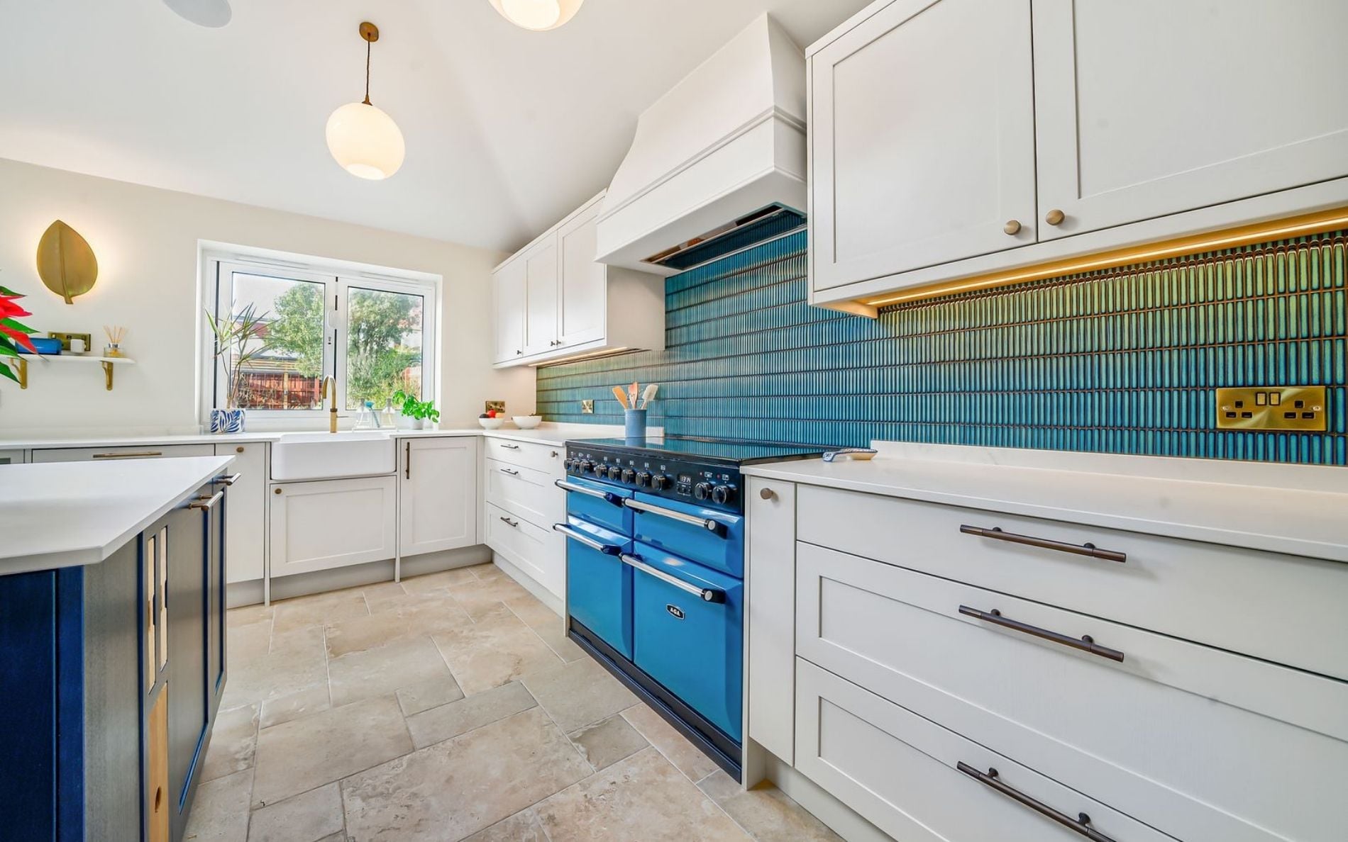 Aldana Kitchen in Shell & Marine by Rever Kitchens