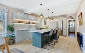 Aldana Kitchen in Taupe Grey & Willow by Rever Kitchens