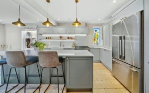 Aldana Kitchen in Taupe Grey & Willow by Rever Kitchens