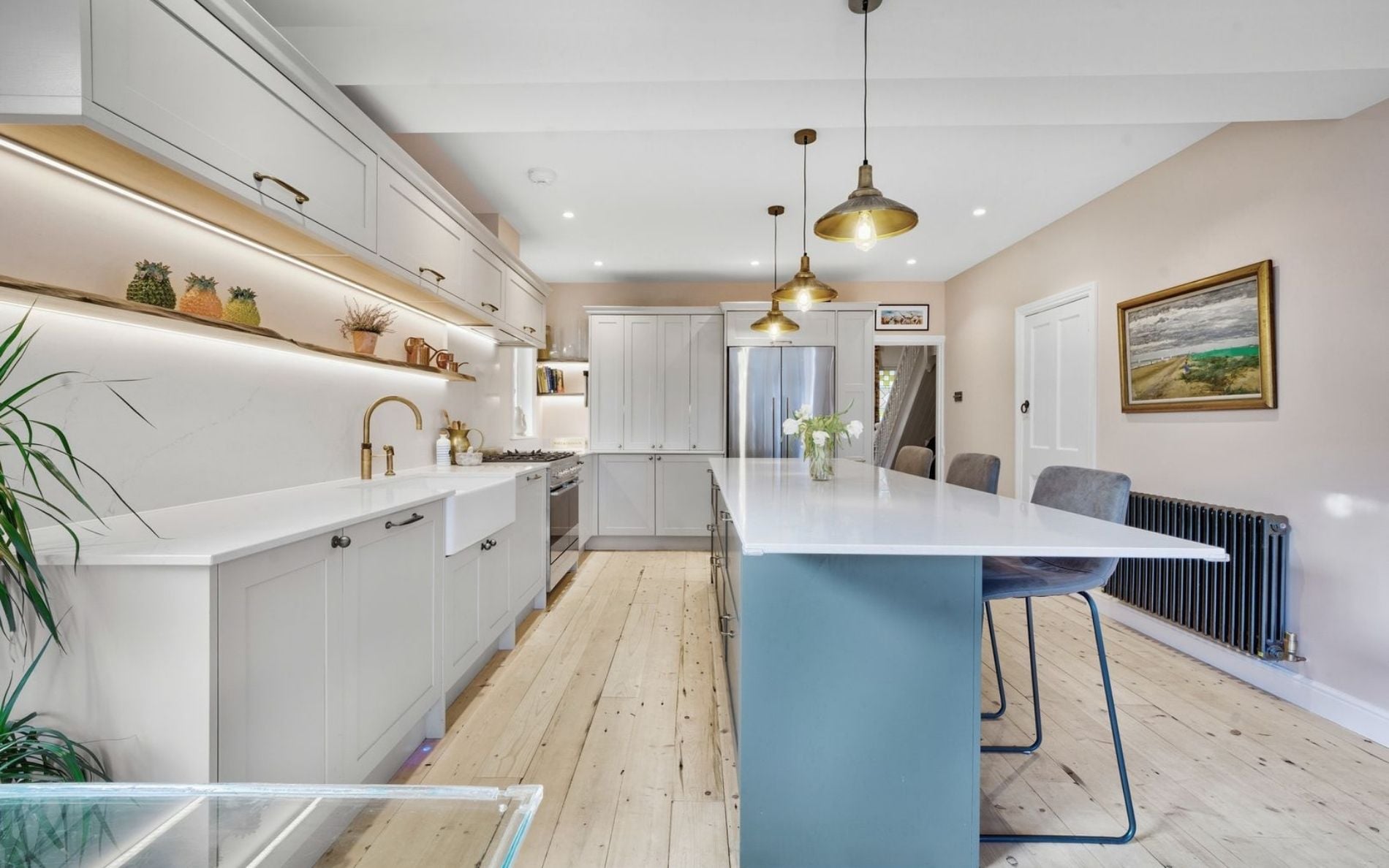 Aldana Kitchen in Taupe Grey & Willow by Rever Kitchens