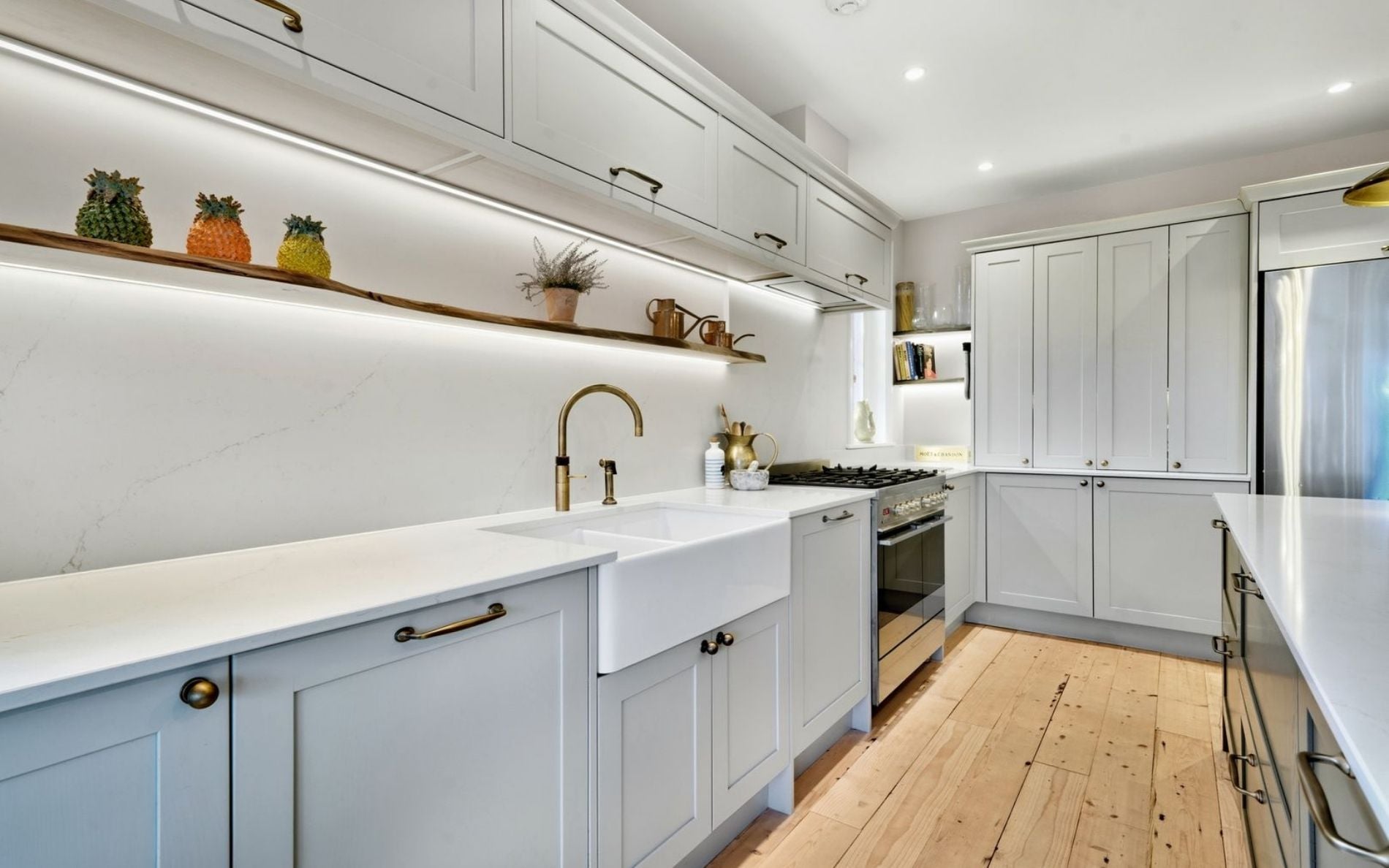 Aldana Kitchen in Taupe Grey & Willow by Rever Kitchens