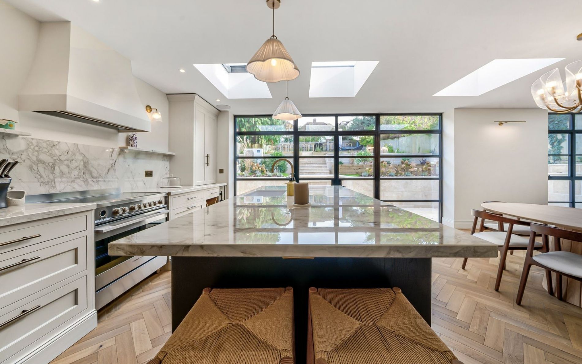Belgravia Kitchen in Taupe Grey & Graphite by Rever Kitchens
