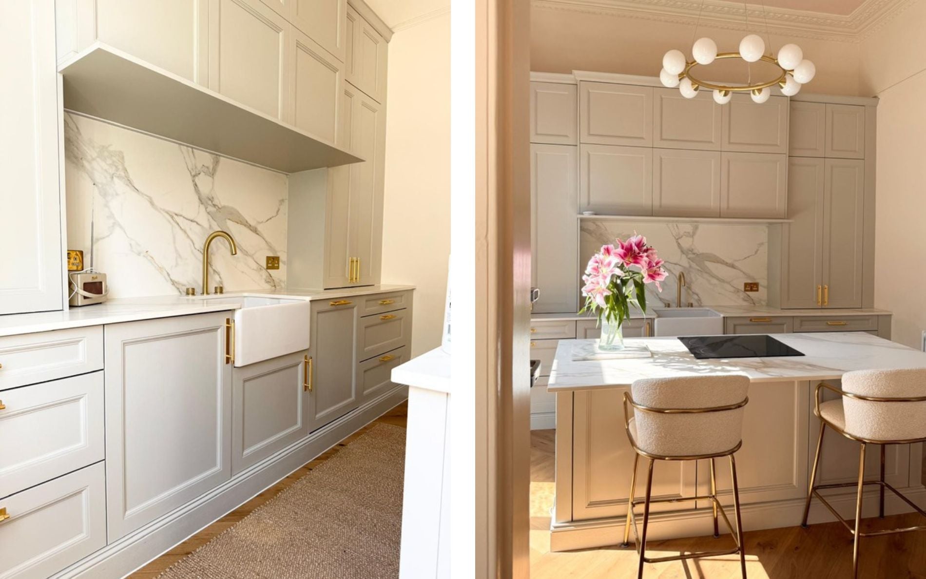 Lawrenson Kitchen in Taupe Grey by The Kitchen Den