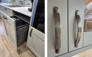 Madison Kitchen in Sage Green & Heritage Green by Input Kitchens