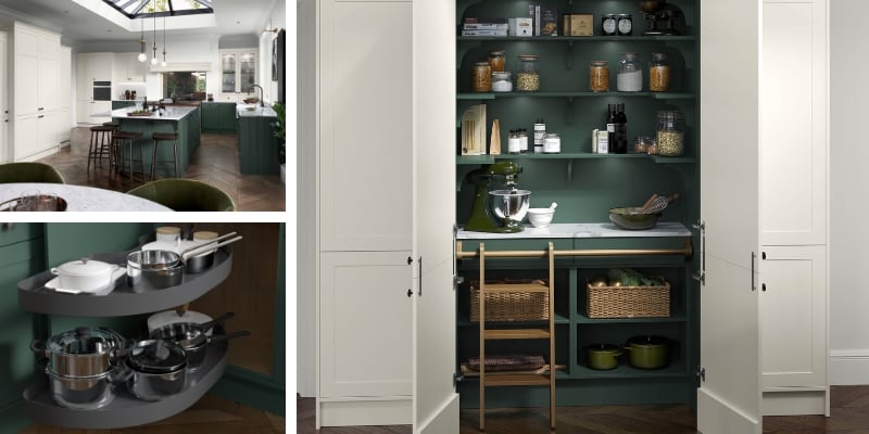 Open‑Plan Living Done Right Blog | Clifden - Heritage Green & Porcelain