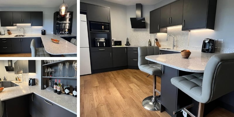 Small Kitchen, Big Impact: Design Tips for Compact Spaces Blog | Zola Soft-Matte - Graphite